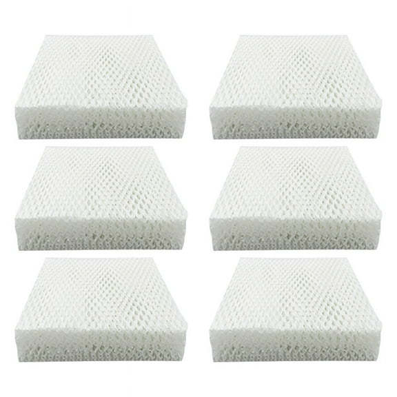 HFT600 Humidifier Wick Filter Replacement for HFT600 Compatible with HEV615 HEV620 HEV615 W, HEV620, HEV620B, 6Pack
