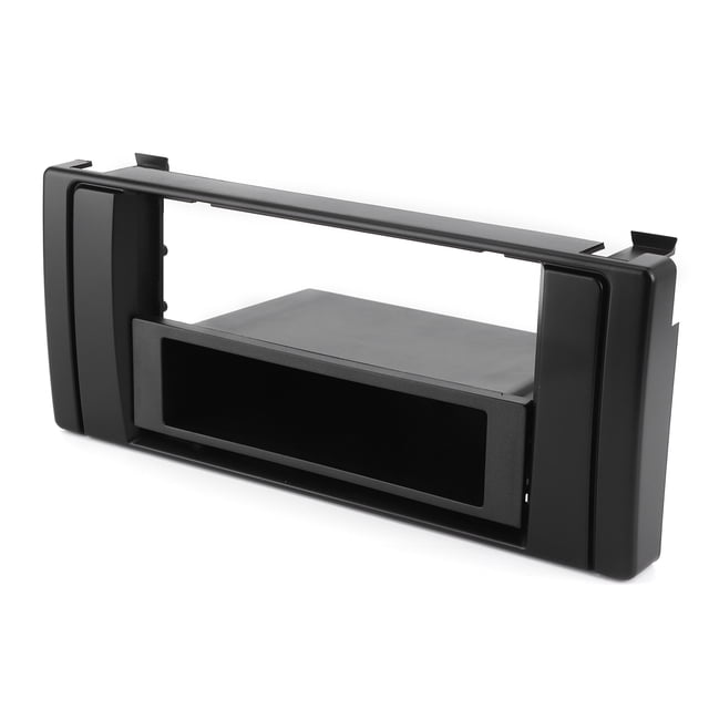 1 Din Stereo Radio Fascia Dash Panel Frame Interior Accessory Fit for 5 Series E39 X5 E53