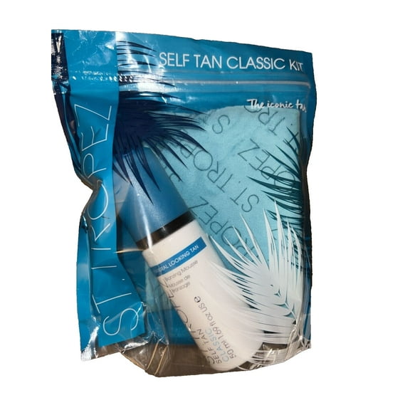 ST. TROPEZ Self Tan Classic Kit 1.69oz Bronzing Mousse & Applicator Mitt