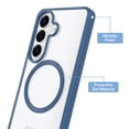thumbnail image 3 of onn Magnetic Compatible Phone Case for Samsung Galaxy S26 - Metallic Blue/Clear, 3 of 8