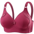 thumbnail image 1 of Full Coverage Wireless T Shirt Bra for Everyday Comfort and Superior Support in Seamless Design for All Day Wear, 1 of 7