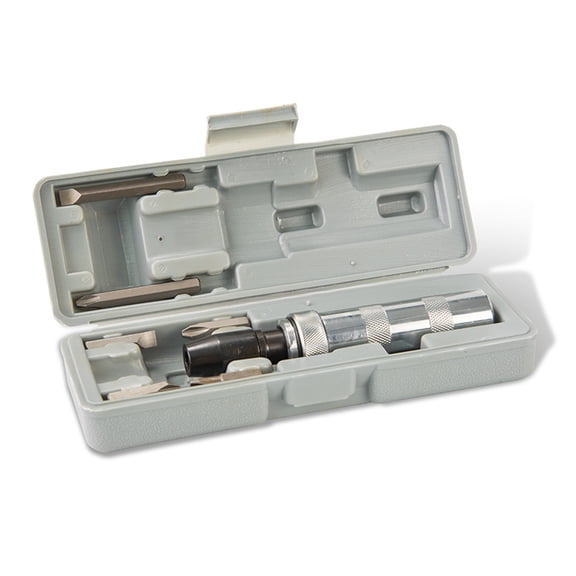 Professional Portable Manual Screwdriver 7 Bits Heads Screwdriver Multi-function Tool With Non-slip Handle