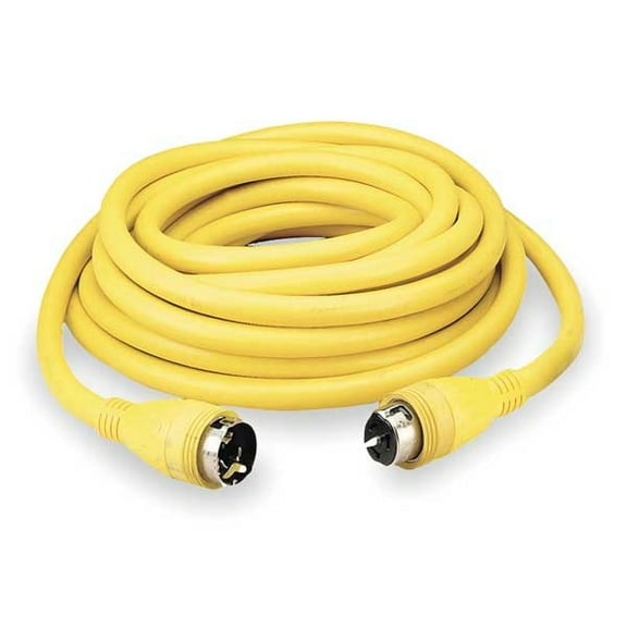 Hubbell Wiring Device-Kellems Temporary Power Cord, 50A, 125/250VAC, 50ft SCB50