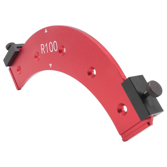 Esquina Interior/Exterior Molde de Grande Router Eléctrico Plantilla Ranurado Carpintería Ángulo Curvo Biselado Herramientas A