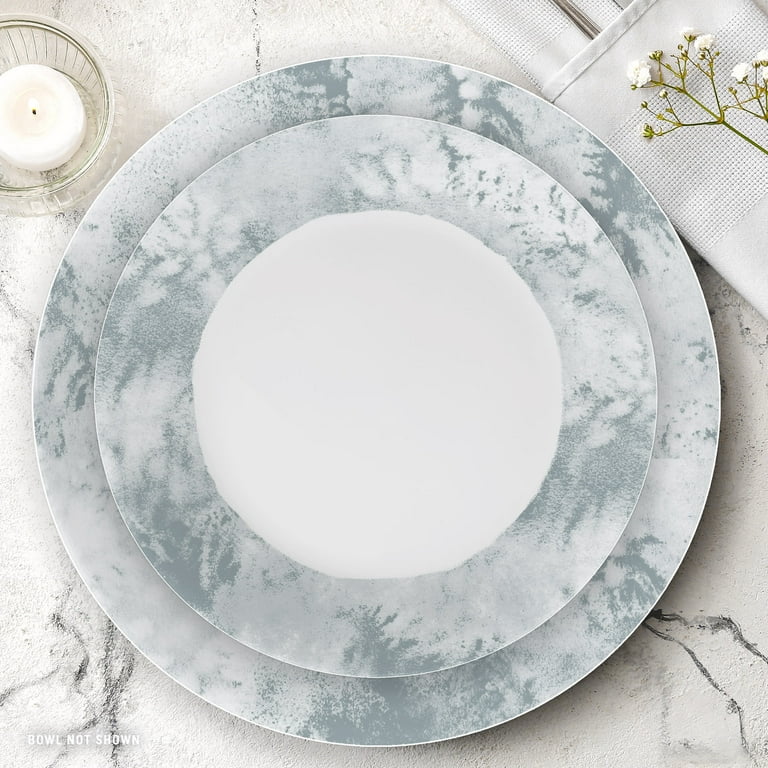 Corelle Salt Wash 12-Piece Glass Dinnerware Set (Service for 4