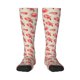 thumbnail image 1 of Fotbe Crab Lobster 1 Calcetas Divertidas Estampadas para Hombre y Mujer, Calcetas de Algodón hasta la Rodilla para Caminar, Correr, Enfermería y Embarazo, 1 of 6