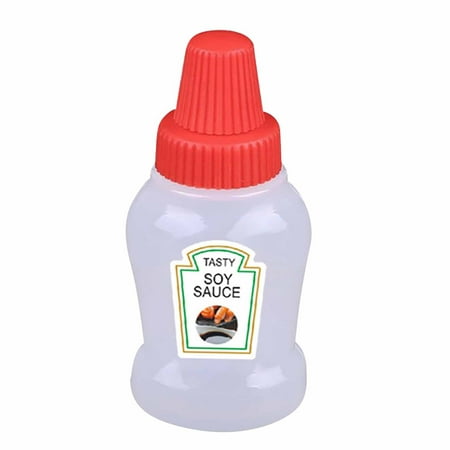 

Pompotops Storage Tool Portable Food Grade Bottle Thickened Tomato Subpackage Bottle Mini Outdoor Seasoning Jar