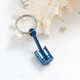 thumbnail image 5 of Auto Part Cremation Urn Keychain for Ashes for Men's Motor Piston Ashes Keepsake Memorial Jewelry Urn Keyring, 5 of 7