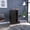 Brown, variant on Light gray finish - Two enclosed shelves - Basement bar - Stylish addition