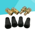 thumbnail image 2 of Shisuyan Copper Connector Black 4Pack Electrical Conductivity, 2 of 8