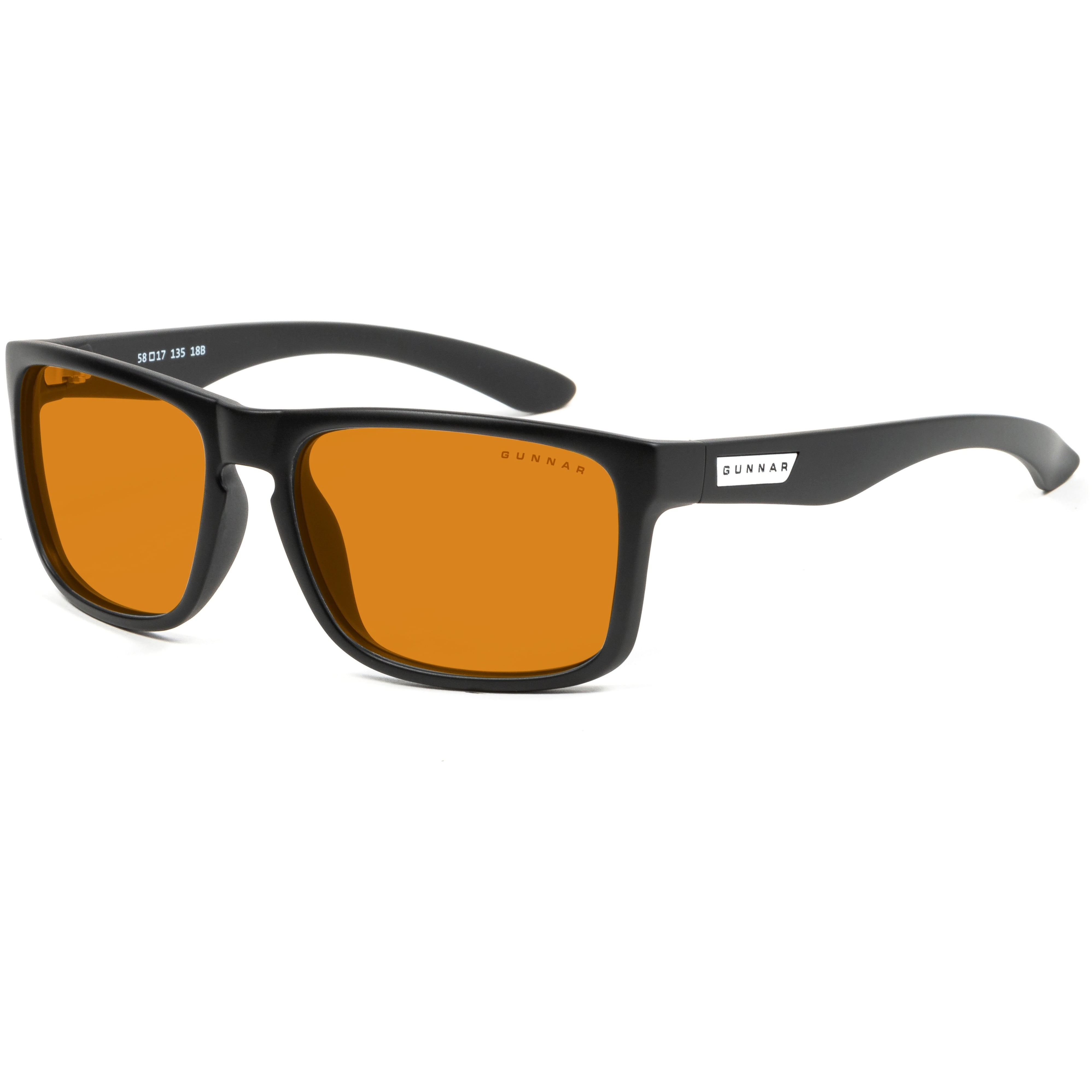  GUNNAR - Premium Gaming and Computer Glasses - Blocks 65% Blue  Light - Vayper, Onyx, Amber Tint : Health & Household