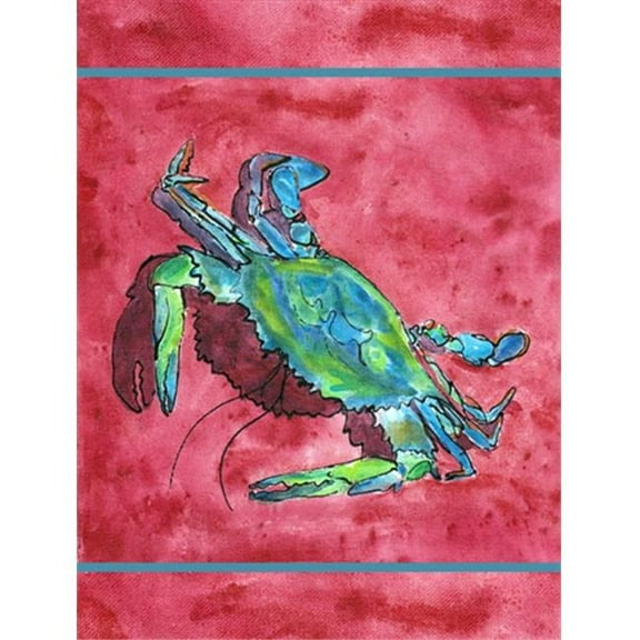 11 x 15 in. Crab Flag Garden Size