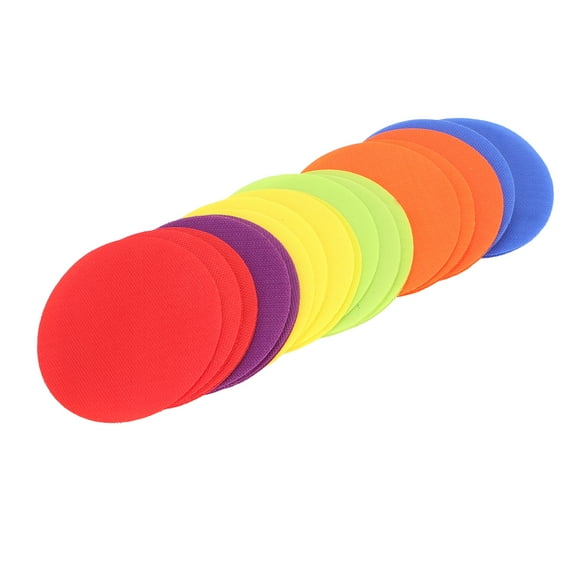 Marcadores de puntos de piso, 30 marcadores de puntos de alfombra, marcadores de puntos circulares, marcadores de puntos de alfombra, materiales más finos