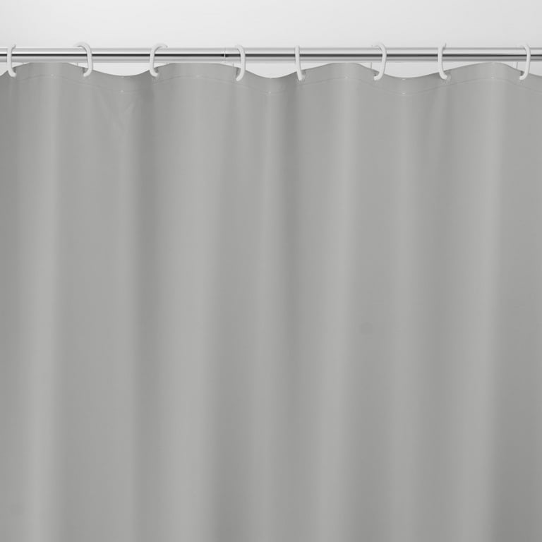 Light Weight PEVA Shower Curtain Liner, Weighted Magnetic Hem, Dark Blue,  70 x 71, Mainstays