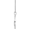 thumbnail image 4 of Primal Silver Sterling Silver Polished 0.03 Cttw Diamond Necklace, 4 of 5
