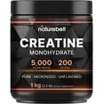 thumbnail image 1 of Monohidrato de creatina en polvo NatureBell 1000 g (2,2 libras), 1 of 6