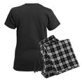 thumbnail image 6 of CafePress - 2 Much Volleyball Women's Dark Pajamas - Women's Short Sleeve Print T-Shirt and Pants Dark Cotton Pajama Set, 6 of 7