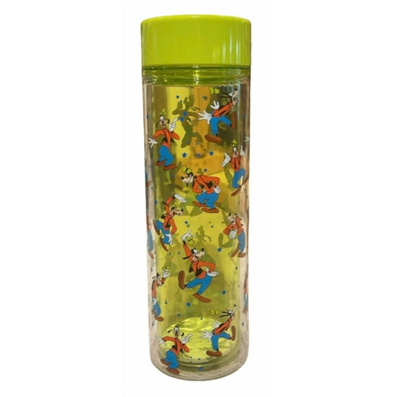 Disney Parks Goofy Green Water Bottle New With Tag