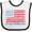 White and Black, variant on Inktastic My 1st Memorial Day American Flag Boys or Girls Baby Bib