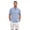 Light Blue, variant on Men's Henley Short Sleeve Shirt Beach Linen Summer Casual Hippie T Shirts