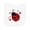AA-White, variant on Inktastic Lady Bug and Hearts Newborn Bib