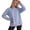 Navy, variant on Women's Crew Neck Long Sleeve Sweatshirt Drop Shoulder Scallop Hem Casual Pullover Top Fall Layering Pink,XXL