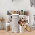 thumbnail image 4 of Expandable Spice Rack, Stackable Storage Cabinet Storage Set 2 Shelves, 4 of 8