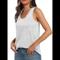 thumbnail image 2 of Blusas Sin Mangas Informales Elegantes de Negocios para Mujer, Blusas de Verano A , Camisas de Trabajo Holgadas. L, 2 of 8