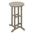 thumbnail image 2 of Costaelm Paradise Counter Height Bar Stools Outdoor Bistro Patio Bar Table Set, Weathered Wood, 2 of 7