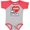 Heather and Red, variant on Inktastic I Love My Dada Boys or Girls Baby Bodysuit
