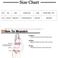 thumbnail image 3 of Fengqque Women's Sexy Lingerie Flower Print Hollow Lace Briefs Pes Thong Underwear, 3 of 8