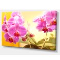 thumbnail image 2 of Fleurs d'Orchidée Violettes en Fleurs - Impression sur Toile Florale, 2 of 3