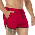 thumbnail image 2 of IROINNID Men's Casual Fitness Elastic Quick-Drying Sports Shorts, 2 of 7