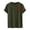 AG, variant on Mens Casual Slim Fit Short Sleeve T-Shirts Soft Lightweight V-Neck/Crew-Neck Size Mens T Shirt(Dark Green,S)