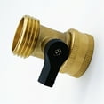 thumbnail image 7 of Wovilon Garden Water Pipe Hose Connector Solid Brass Garden Hose Cutting Connector, 7 of 7