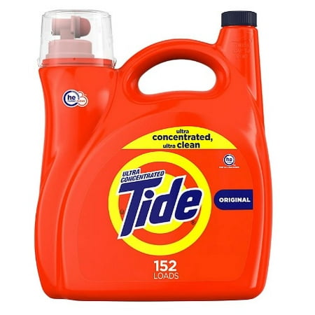 Tide Ultra Concentrated Liquid Laundry Detergent, 152 Loads, 170 fl oz