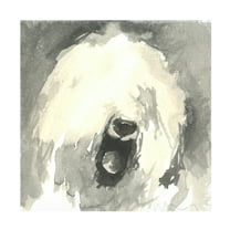 A Very Modern Dog 'Sepia Modern Dog IX' Canvas Art