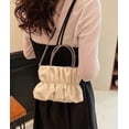 thumbnail image 3 of Kukuzhu Women Small Handbags Chic Pleat Chain Shoulder Bag Casual Crossbody Bag, 3 of 6