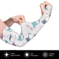 thumbnail image 2 of Balery cute winter Gnome Mangas Refrescantes para Brazos para Hombre y Mujer – Transpirables y Absorbentes de Humedad para Mujeres, Hombres y Niños, 2 of 7