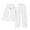 White, variant on Xyant Boys Girls Athletic Sweatsuit 2 Pieces Full Zip Hoodie Wide Leg Pants Tracksuit Fall Winter Back to School Clothes,Size 13-14 Years