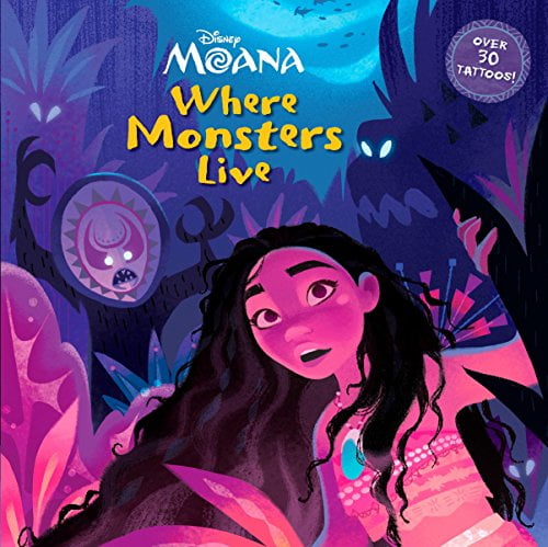 Pre-Owned Where Monsters Live (Disney Moana) (Paperback) 0736436499 9780736436496