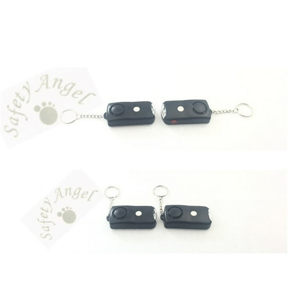 KAKOWELY Elderly Compact Safety Alarm Black 1Pack 2.8x1.4x0.7In