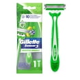 thumbnail image 1 of Gillette Sensor3 Sensitive Men's Disposable Razor, 1 of 15