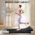thumbnail image 4 of KEMIAO Desk Exercise Treadmill,Running Area 15.35*35.43,Portable Walking Treadmill with LED Display & Remote Control,265 Lbs Capacity（Gray）, 4 of 6