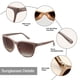 thumbnail image 5 of Gafas de sol Jefoo Retro Polarizadas UV400 para Hombre y Mujer, 5 of 8