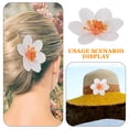 thumbnail image 3 of SHOWERORO 20Ud Flores Artificiales Hibiscus Para Reutilizable En Fiestas Y Eventos Temáticos, 3 of 8