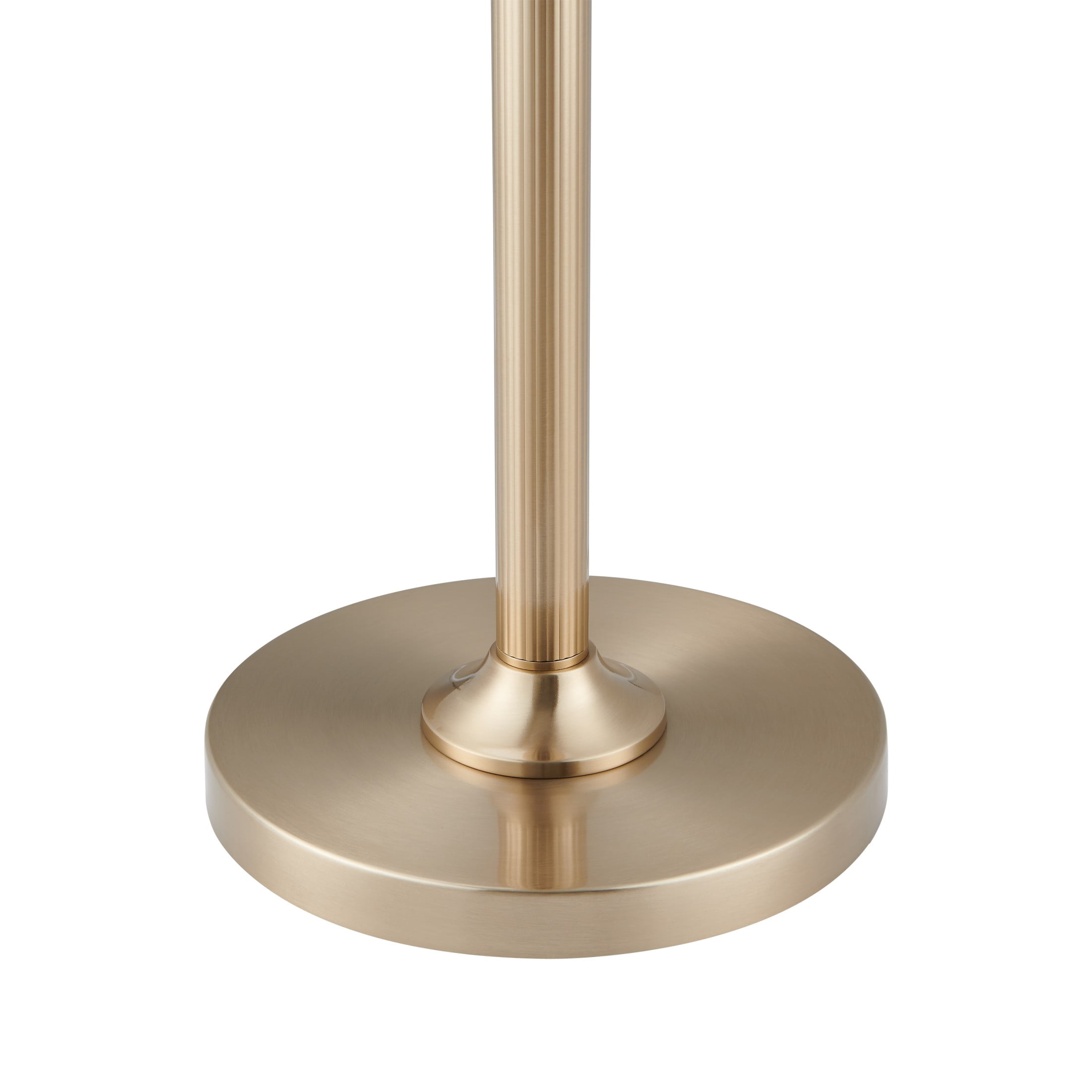 KAWOTI 66'' Champagne Standing Floor Lamp with Drum Shade for Living Room Bedroom Office