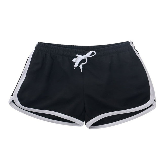 Culotte Ranger pour Hommes Short de Course Ajusté Short de Musculation Séchage Rapide Gym Course Short Serré Lifting Noir Jaune TTG