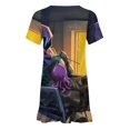 thumbnail image 5 of Valorant Omen Girls Short Sleeve Dress Soft Cute Designs Dresses Casual T-Shirt Dress 110CM, 5 of 7