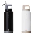 thumbnail image 1 of Grosche Alpine 1.2L (40 oz) Stainless Steel Water Bottle, 2 Pack black, 1 of 1